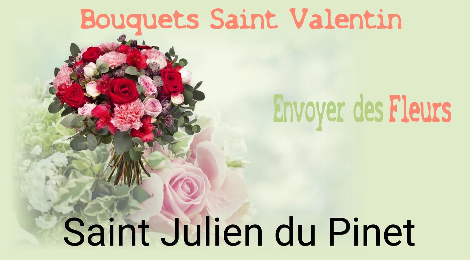 Roses de Saint-Valentin livrées à Saint-Julien-du-Pinet